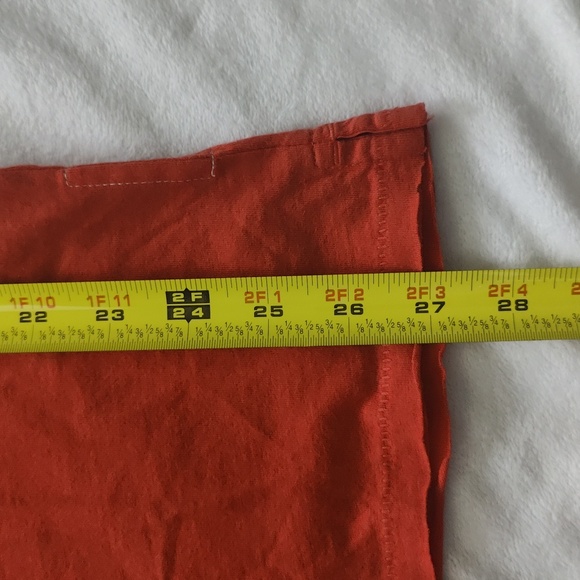 261. rag & bone Miles Tee in Principal Jersey | Color: Red - Picture 4 of 7